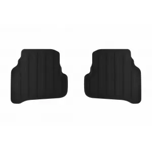 3D textile floor mats Gumarny Zubri suitable for Skoda Fabia 2014-2021, set of 4 pieces, black