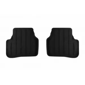 Mochete textile 3D Gumarny Zubri potrivite pentru Volkswagen Passat B6 2005-2010, Volkswagen Passat B7 2011-2014, set de 4 bucăți, negru-image-6254123