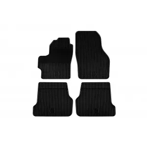 Mochete din cauciuc Gumarny Zubri potrivite pentru Mazda 3 2004-2013, set de 4 piese, culoare neagră