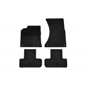 Mănuși din cauciuc Gumarny Zubri potrivite pentru Audi Q5 2008-2016, set de 4 piese, culoare neagră