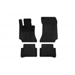 Mănuși din cauciuc Gumarny Zubri potrivite pentru Mercedes E class W212 sedan, wagon 2009-2016, set de 4 piese, culoare neagră