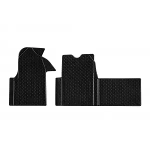 Mochete din cauciuc Gumarny Zubri potrivite pentru Opel Movano, Renault Master 1999-2009, Nissan NV400 după 2011, set de 3 piese, culoare neagră