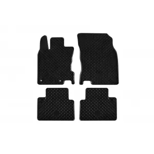 Mochete din cauciuc Gumarny Zubri potrivite pentru Renault Kadjar după 2015, set de 4 piese, culoare neagră