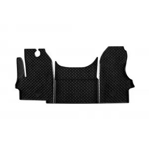 Mănuși din cauciuc Gumarny Zubri potrivite pentru Iveco Daily după 2014, set de 3 piese, culoare neagră