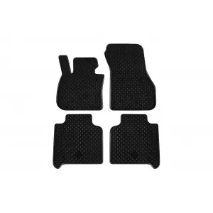 Mănuși din cauciuc Gumarny Zubri potrivite pentru BMW 2 Series GT F46 după 2014, set de 4 piese, culoare neagră