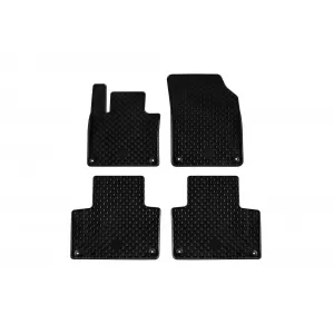Mochete din cauciuc Gumarny Zubri potrivite pentru Volvo XC90 după 2015, set de 4 piese, culoare neagră