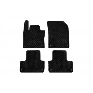Mochete din cauciuc Gumarny Zubri potrivite pentru Volvo XC60 după 2018, set de 4 piese, culoare neagră-image-6254484