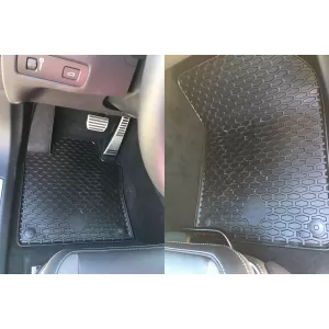 Mochete din cauciuc Gumarny Zubri potrivite pentru Volvo XC60 după 2018, set de 4 piese, culoare neagră-image-6254489