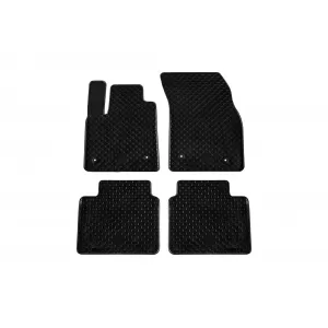 Mochete din cauciuc Gumarny Zubri potrivite pentru Ford Focus după 2018, set de 4 piese, culoare neagră-image-6254547