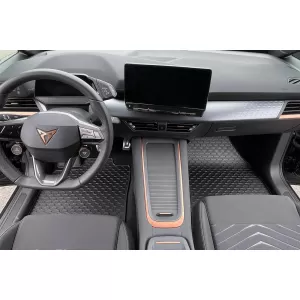 Mănuși din cauciuc Gumarny Zubri potrivite pentru Volkswagen ID.3 după 2020, Cupra Born după 2021, set de 4 piese, culoare neagră-image-6254610