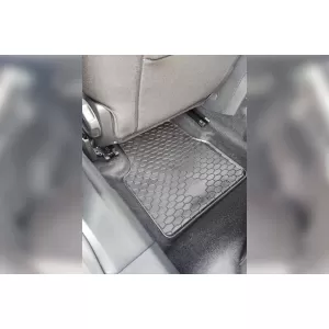 Mochete din cauciuc Gumarny Zubri potrivite pentru Citroen C4 după 2021, C4X după 2023, Peugeot 2008 după 2019, set de 4 piese, culoare neagră-image-6254636