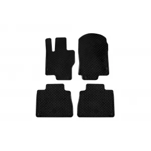 Mochete din cauciuc Gumarny Zubri potrivite pentru Mercedes GLE W167, GLS X167 după 2019, set de 4 piese, culoare neagră