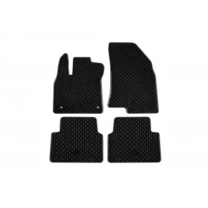 Mănuși din cauciuc Gumarny Zubri potrivite pentru Dacia Jogger după 2021, set de 4 piese, culoare neagră-image-6254734