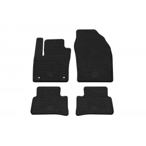 Mochete din cauciuc Gumarny Zubri potrivite pentru Toyota C-HR, Hybrid după 2023, set de 4 piese, culoare neagră-image-6254770
