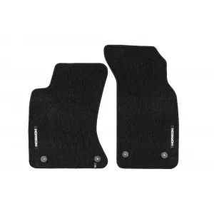 Mochete textile din seria Horizon de la Frogum potrivite pentru Audi A4 B5 1994-2001, set de 4 bucăți, negru-image-6254861