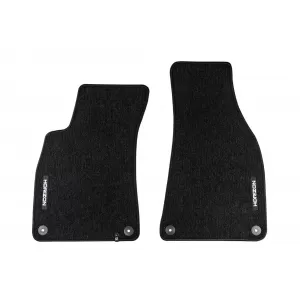 Mochete textile din seria Horizon de la Frogum potrivite pentru Audi A4 B6 2000-2006, A4 B7 2004-2008, Seat Exeo 2008-2013, set de 4 bucăți, negru-image-6254868