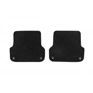 Mochete textile din seria Horizon de la Frogum potrivite pentru Audi A4 B6 2000-2006, A4 B7 2004-2008, Seat Exeo 2008-2013, set de 4 bucăți, negru-image-6254869
