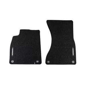 Mochete textile din seria Horizon de la Frogum potrivite pentru Audi A6 C7, A7 Sportback 2010-2018, set de 4 bucăți, negru-image-6254896