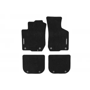 Mochete textile din seria Horizon de la Frogum potrivite pentru Audi A3 8L 1996-2003, set de 4 bucăți, negru