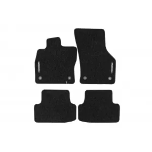 Mochete textile din seria Horizon de la Frogum potrivite pentru Audi A3 hatchback după 2020, set de 4 bucăți, negru