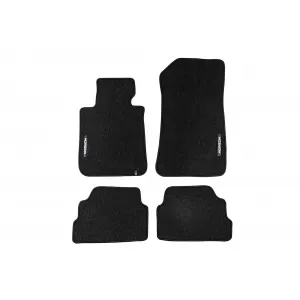 Mochete textile din seria Horizon de la Frogum potrivite pentru BMW 1 seria E81 hatchback 2004-2011, E82 coupe 2007-2013, set de 4 bucăți, negru