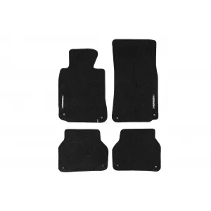 Mochete textile din seria Horizon de la Frogum potrivite pentru BMW 5 series E39 sedan, estate 1995-2003, set de 4 bucăți, negru