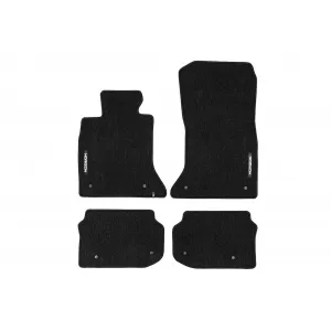 Mochete textile din seria Horizon de la Frogum potrivite pentru BMW 5 series F10 sedan, F11 estate 2010-2017, set de 4 bucăți, negru