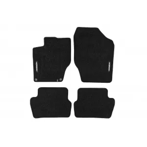 Mochete textile din seria Horizon de la Frogum potrivite pentru Citroen C4 2010-2018, DS4 2011-2015, set de 4 bucăți, negru