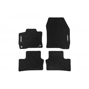 Mochete textile din seria Horizon de la Frogum potrivite pentru Citroen DS4 Electric, Opel Astra L, Peugeot 308 după 2021, set de 4 piese, negru
