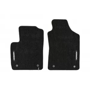 Mochete textile din seria Horizon de la Frogum potrivite pentru Fiat 500, Fiat 500C după 2007, set de 4 bucăți, negru-image-6255063