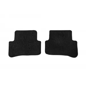 Mochete textile din seria Horizon de la Frogum potrivite pentru Mercedes C class W203 sedan, S203 estate 2000-2007, set de 4 bucăți, negru-image-6255162