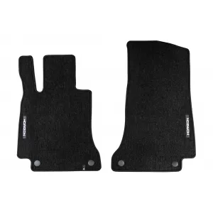 Mochete textile din seria Horizon de la Frogum potrivite pentru Mercedes C class W205 sedan, S205 estate 2014-2021, set de 4 bucăți, negru-image-6255175
