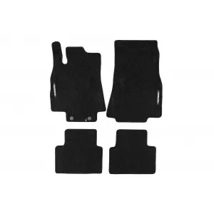 Mochete textile din seria Horizon de la Frogum potrivite pentru Mercedes A class W169 2004-2011, set de 4 bucăți, negru