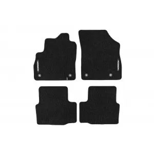 Mochete textile din seria Horizon de la Frogum potrivite pentru Opel Astra K 2015-2022, set de 4 bucăți, negru