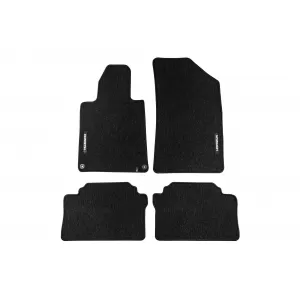 Mochete textile din seria Horizon de la Frogum potrivite pentru Peugeot 508 2010-2018, set de 4 bucăți, negru
