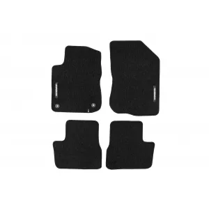 Mochete textile din seria Horizon de la Frogum potrivite pentru Peugeot 208, Peugeot 2008 2012-2019, set de 4 bucăți, negru