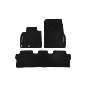 Mochete textile din seria Horizon de la Frogum potrivite pentru Renault Espace, Grand Espace 2002-2014, set de 4 piese, negru
