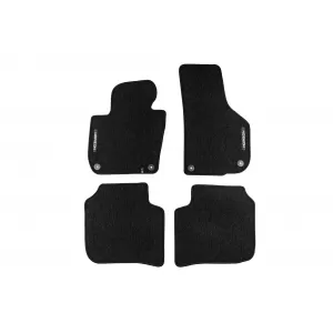 Mochete textile din seria Horizon de la Frogum potrivite pentru Skoda Superb 2008-2015, set de 4 bucăți, negru