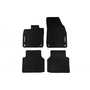 Mochete textile din seria Horizon de la Frogum potrivite pentru Skoda Enyaq Coupe după 2020, set de 4 piese, negru