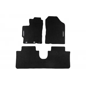 Mochete textile din seria Horizon de la Frogum potrivite pentru Toyota Yaris 2011-2020 versiunea non-Hybrid, set de 3 bucăți, negru