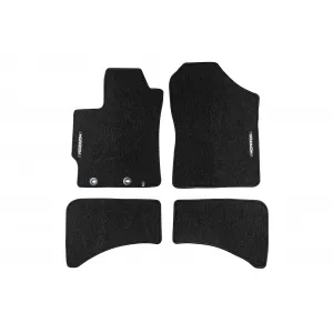 Mochete textile din seria Horizon de la Frogum potrivite pentru Toyota Yaris Hybrid după 2020, set de 4 bucăți, negru