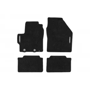 Mochete textile din seria Horizon de la Frogum potrivite pentru Toyota Yaris Cross după 2021, set de 4 bucăți, negru