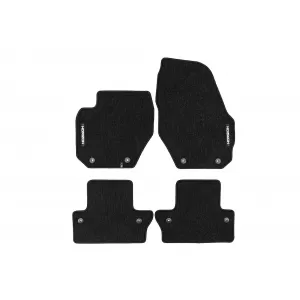 Mochete textile din seria Horizon de la Frogum potrivite pentru Volvo S60, V60 2010-2018, set de 4 bucăți, negru