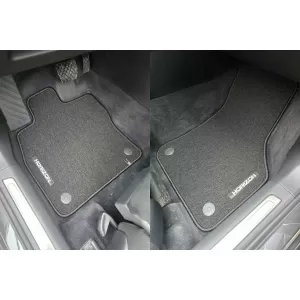 Mochete textile din seria Horizon de la Frogum, potrivite pentru Volkswagen Golf Sportsvan 2014-2020, Passat B8 2012-2020, Skoda Octavia după 2019, set de 4 bucăți, negru-image-6255458