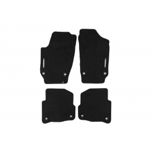 Mochete textile din seria Horizon de la Frogum potrivite pentru Volkswagen Passat B6 2005-2010, Passat B7 2010-2014, set de 4 bucăți, negru