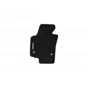 Textile floor mats from the Horizon series by Frogum suitable for Skoda Yeti 2009-2018, Seat Leon 2005-2012, Seat Toledo 2004-2009, set of 4 pieces, black