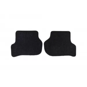 Textile floor mats from the Horizon series by Frogum suitable for Skoda Yeti 2009-2018, Seat Leon 2005-2012, Seat Toledo 2004-2009, set of 4 pieces, black