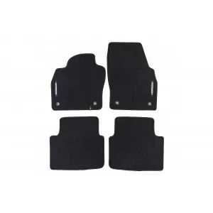Mochete textile din seria Horizon de la Frogum potrivite pentru Skoda Kamiq după 2019, set de 4 bucăți, negru