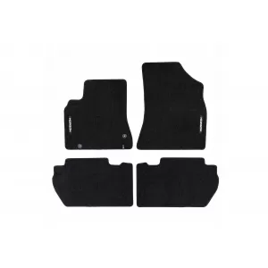 Mochete textile din seria Horizon de la Frogum potrivite pentru Citroen Berlingo, Peugeot Partner 2008-2018, set de 4 bucăți, negru
