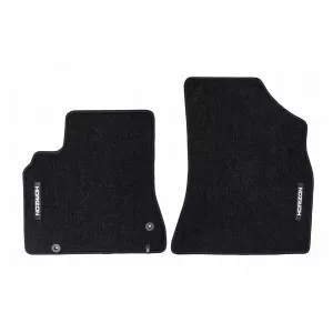 Mochete textile din seria Horizon de la Frogum potrivite pentru Citroën Berlingo II 2008-2018, față, set de 2 bucăți, negru